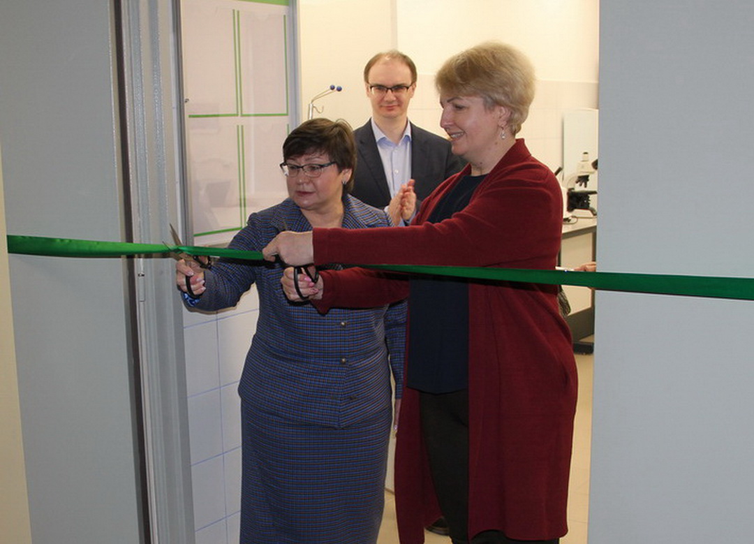 Открытие новой лаборатории микробиологии в ВШБиПП